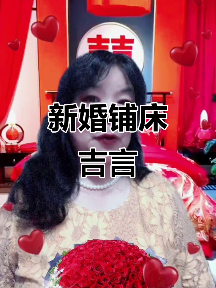 给新娘铺床怎么说吉言